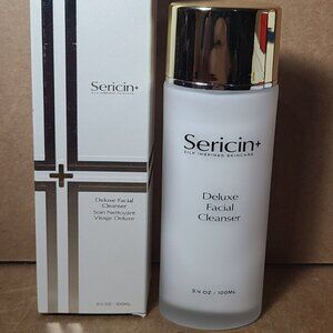 SERICIN+ DELUXE FACIAL CLEANSER- 3.4 fl oz / 100 ml - BRAND NEW - SEALED